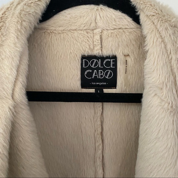 Dolce Cabo Faux Shearling Vest, Size L 🌙 - Picture 2 of 6